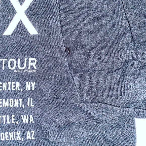 Pentatonix 2015 Tour On My way Home Concert Band Tee Mens Size Medium Black - Picture 10 of 16